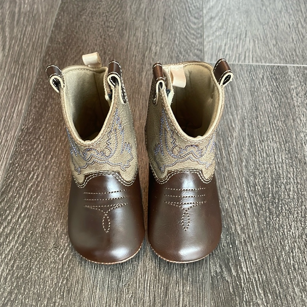 Brown Baby Cowboy Boots